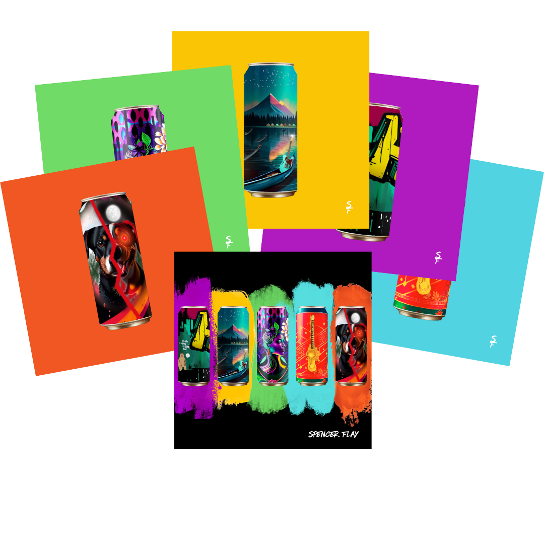 5 Pack Art Prints - Bundle of 6
