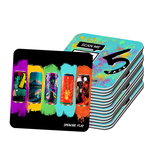 Beer Mats - 5 Pack (set of 8)